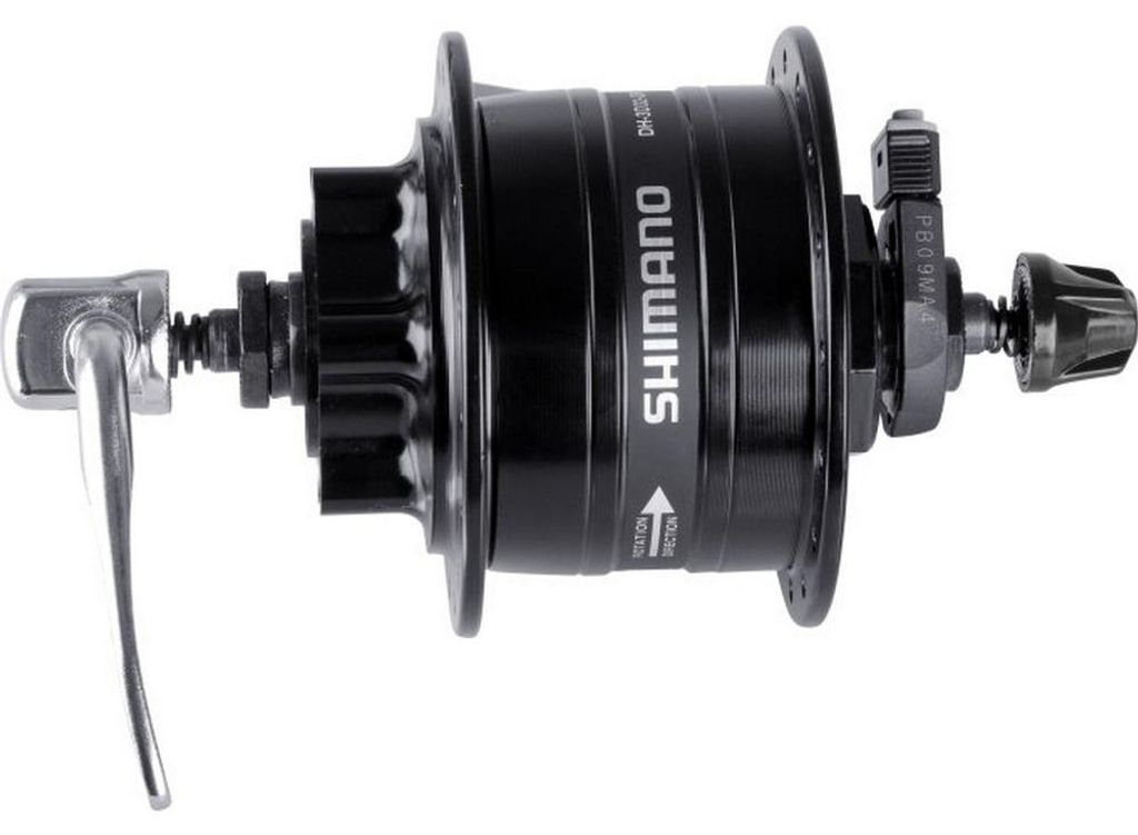 Nabendynamo 32 Löcher Shimano HD-3D32 3 Watt - für Produktbild 