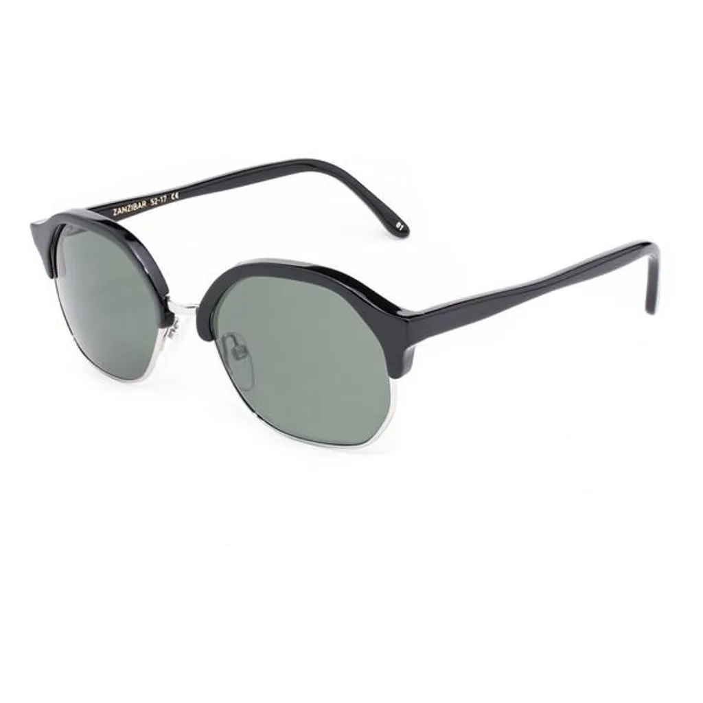 Lunettes de soleil pour femmes LGR ZANZIBAR-BLACK-01 Noir de ø 50 mm