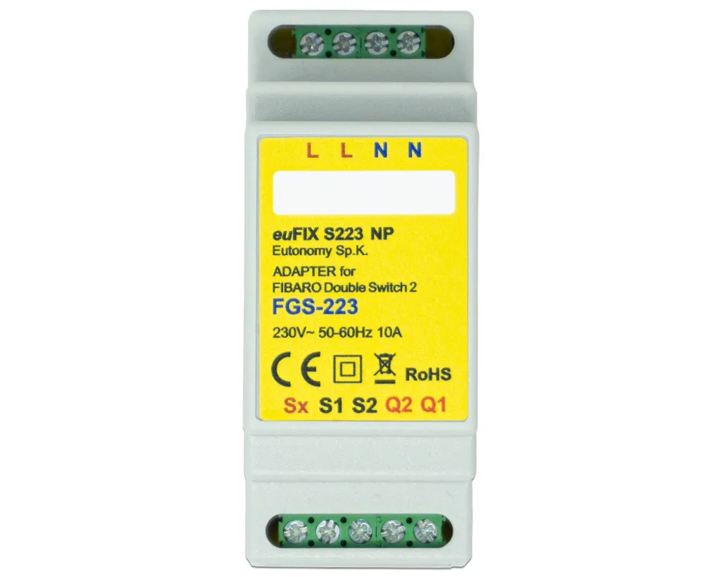 Support Rail DIN pour Centraliser votre Domotique avec euFix D212NP