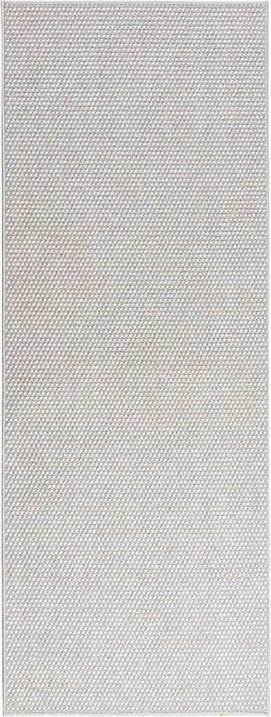 vidaXL Bereichsteppiche LUGO Creme und Grau 80 x 150 cm Polyester
