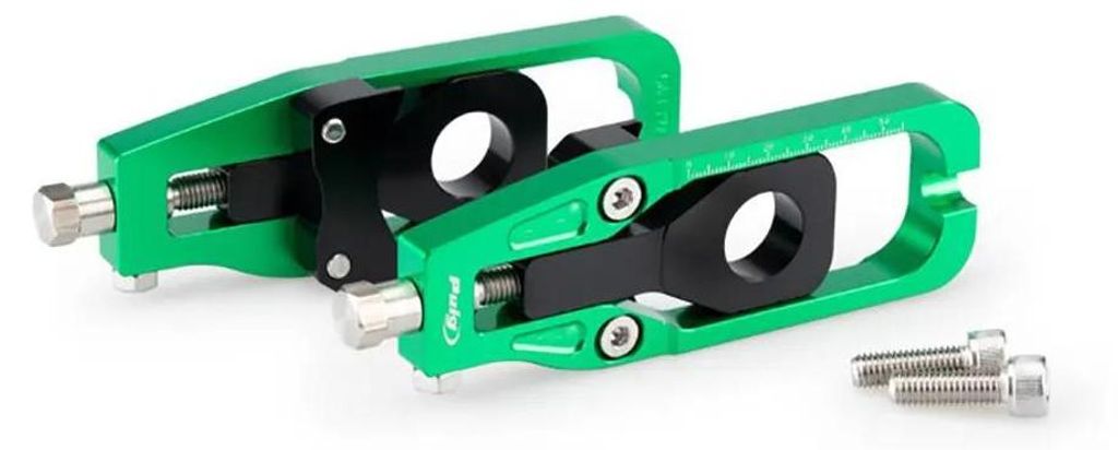 Puig Kawasaki Z900 2022-2024 Kettenspanner Grün Grün One Size