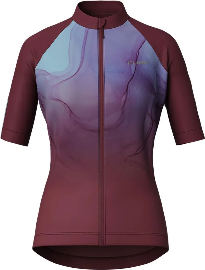 Cube Road XC Artline Maillot de Vélo Route Femme Technique et Respirant
