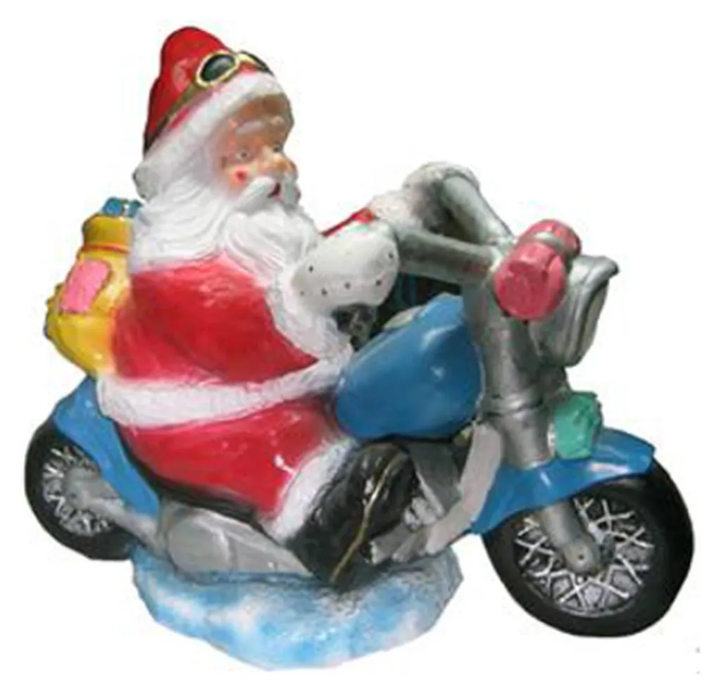Décoration Noël Saint-Nicolas 60cm : Statue Père Noël pour Salon