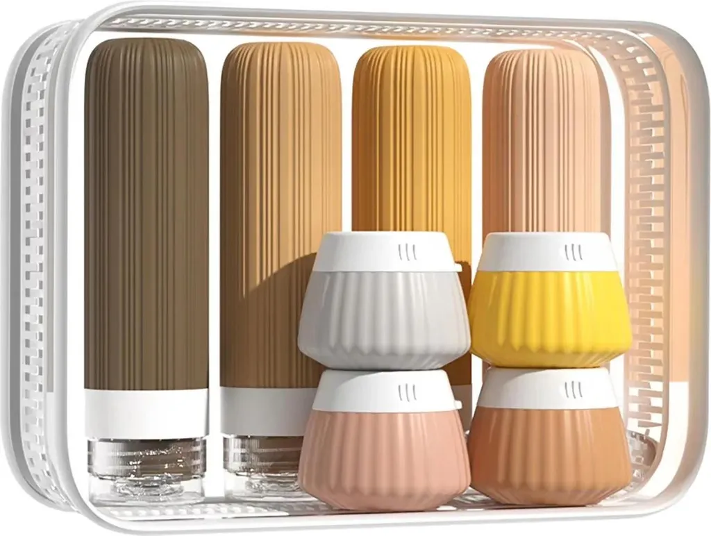 Évitez les fuites en valise avec ce set de toilette de voyage 01