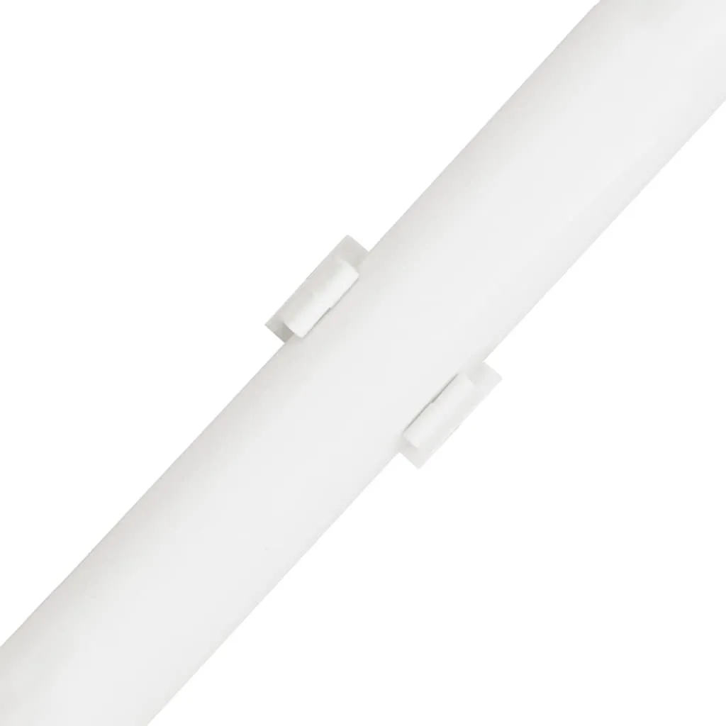 Gaine de protection en PVC 30m avec clips de fixation pour câbles