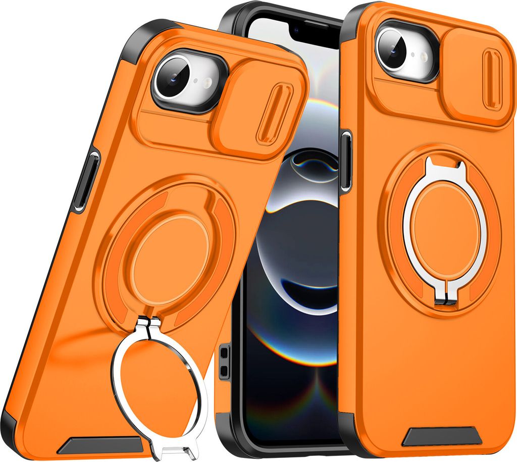 Dvouvrstvé pouzdro pro iPhone 16e/iPhone 17e, s posuvným Obrázek produktu 