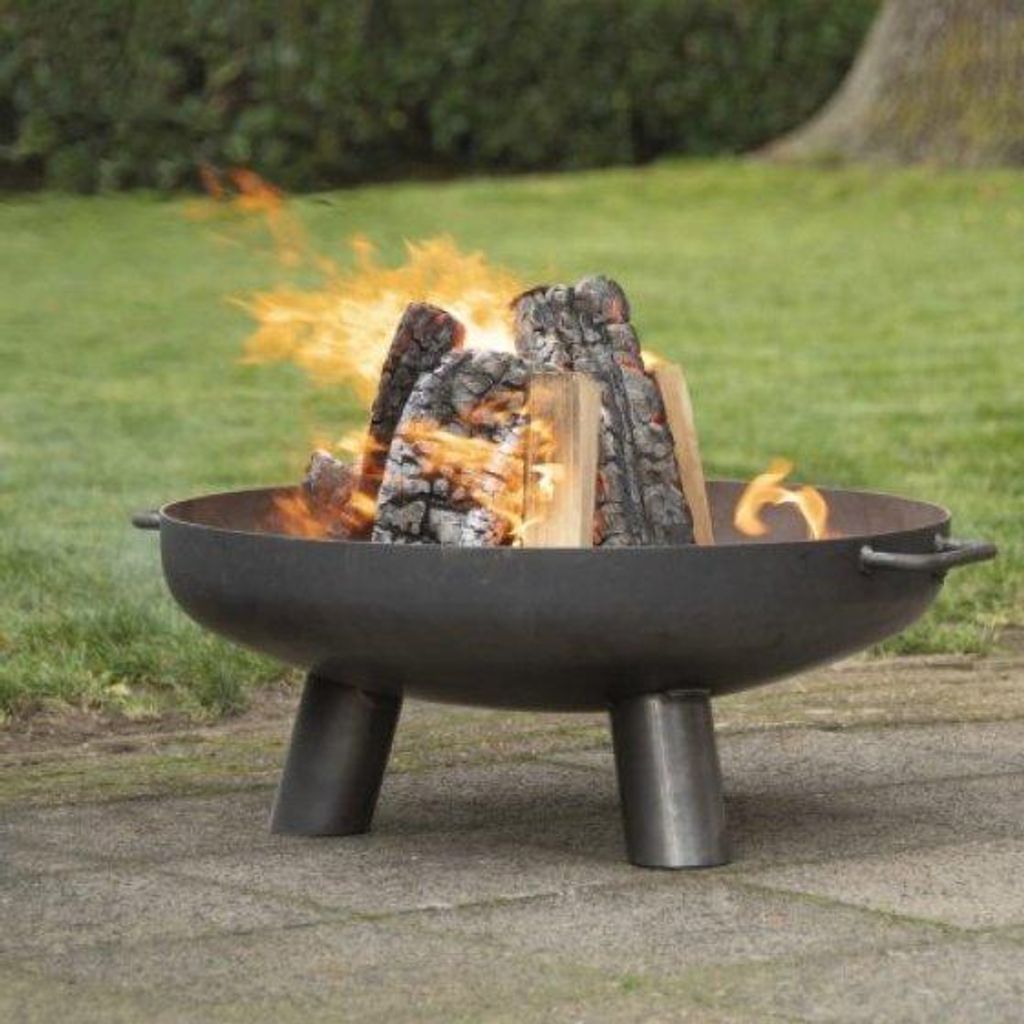 Esschert Design Coupe à feu en acier 70 cm ; FF242 Image du produit 