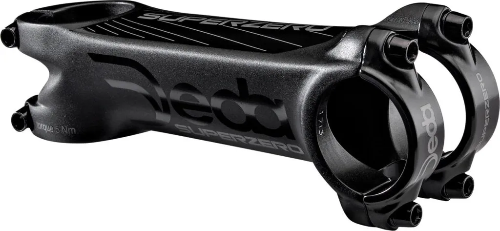 Potence 110mm Superzero Deda pour Améliorer l'Aérodynamisme du Poste Cycliste