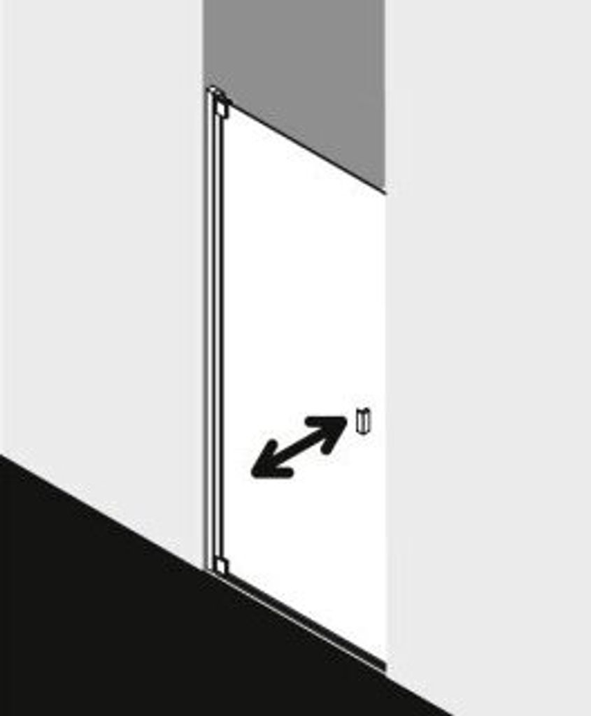 Kermi RA1TL098201AK Pendeltür RAYA 1TL 0980x