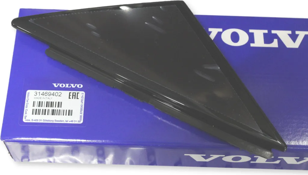 Cache triangle rétroviseur Noir Piano gauche Volvo S60 III V60 31469402