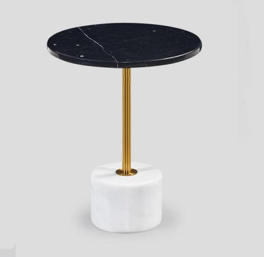 Marmor stilvolle Beistelltisch Couchtisch Tische Rund modern