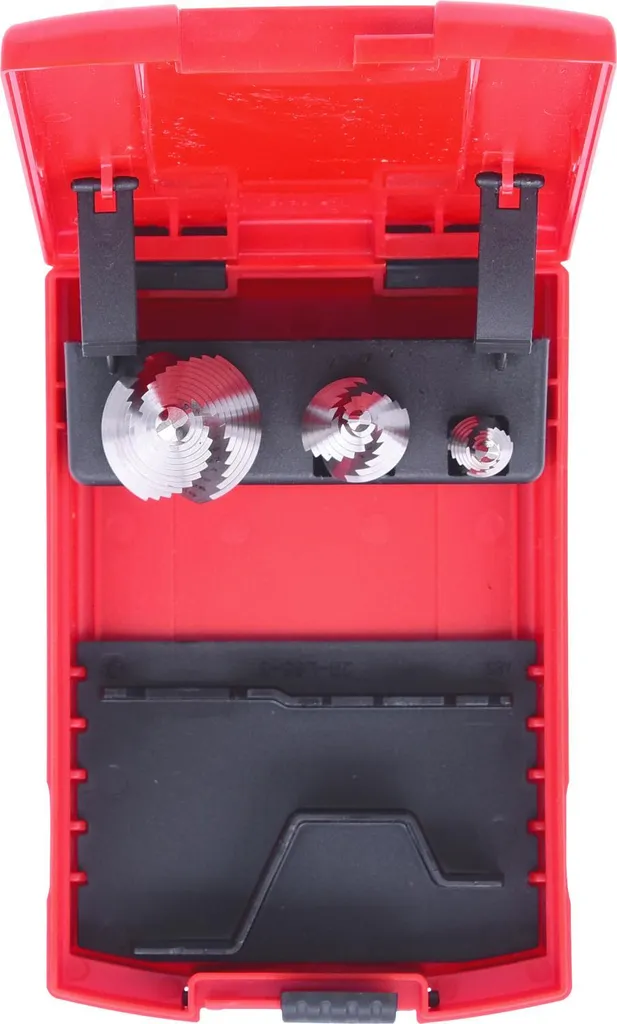 KS Tools 330.2414 Jeu de 3 mèches HSS pour perçage métal de haute précision - 4