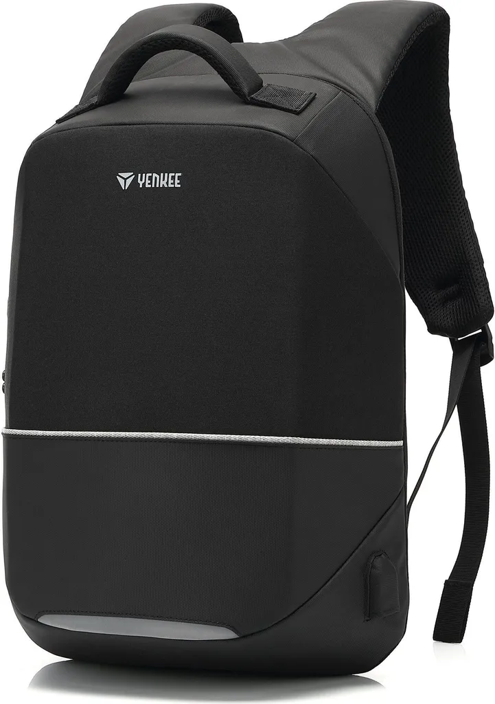 Sac à Dos Ordinateur Antivol YBB 1501 Nomad avec Port USB Intégré Gris