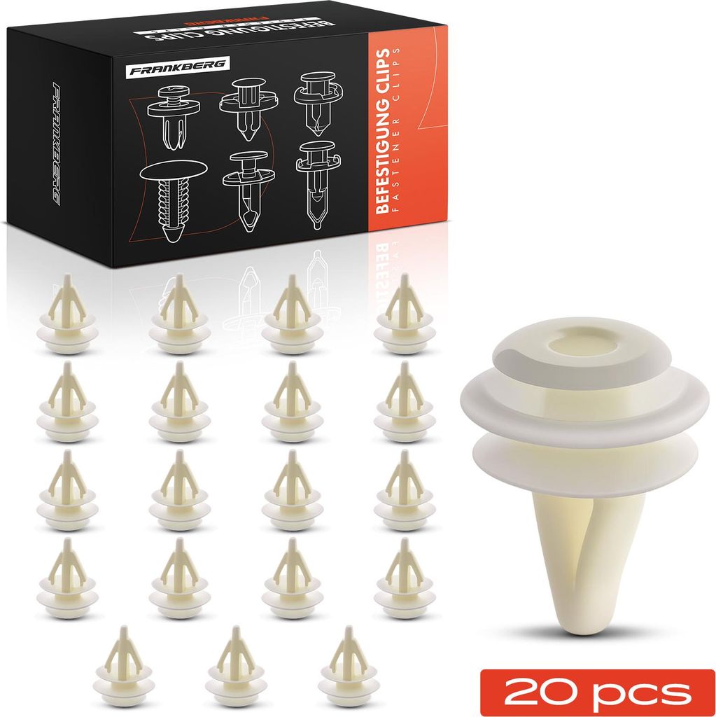 Frankberg 20x Befestigungsclips Türdichtung für Honda Accord IV V CR-V Civic VIII RE