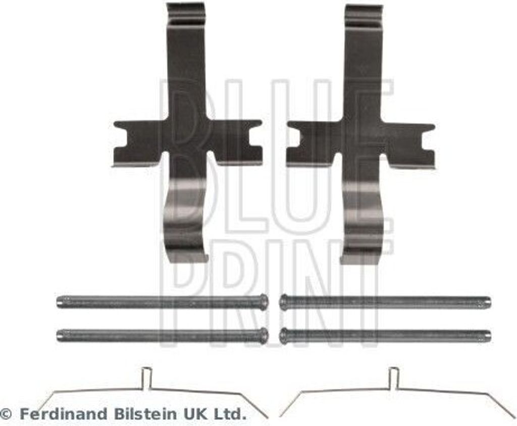BLUE PRINT ADBP480012 Zubehörsatz Scheibenbremsbelag Vorne für SUBARU IMPREZA Stufenheck (GD) IMPREZA Station Wagon (GG)