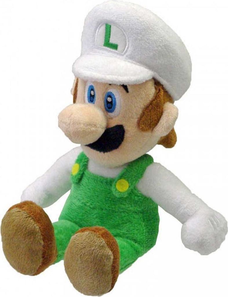 San-ei Super Mario Bros Luigi-plüschtier 23 Cm Grün Grün One Size