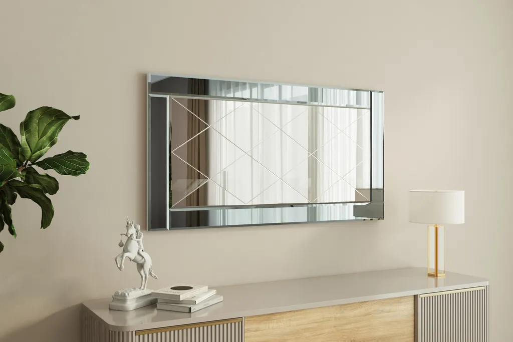 Miroir fumé Skye Decor Pierre - Fume White v2 - Design Chic 60 x 120 cm