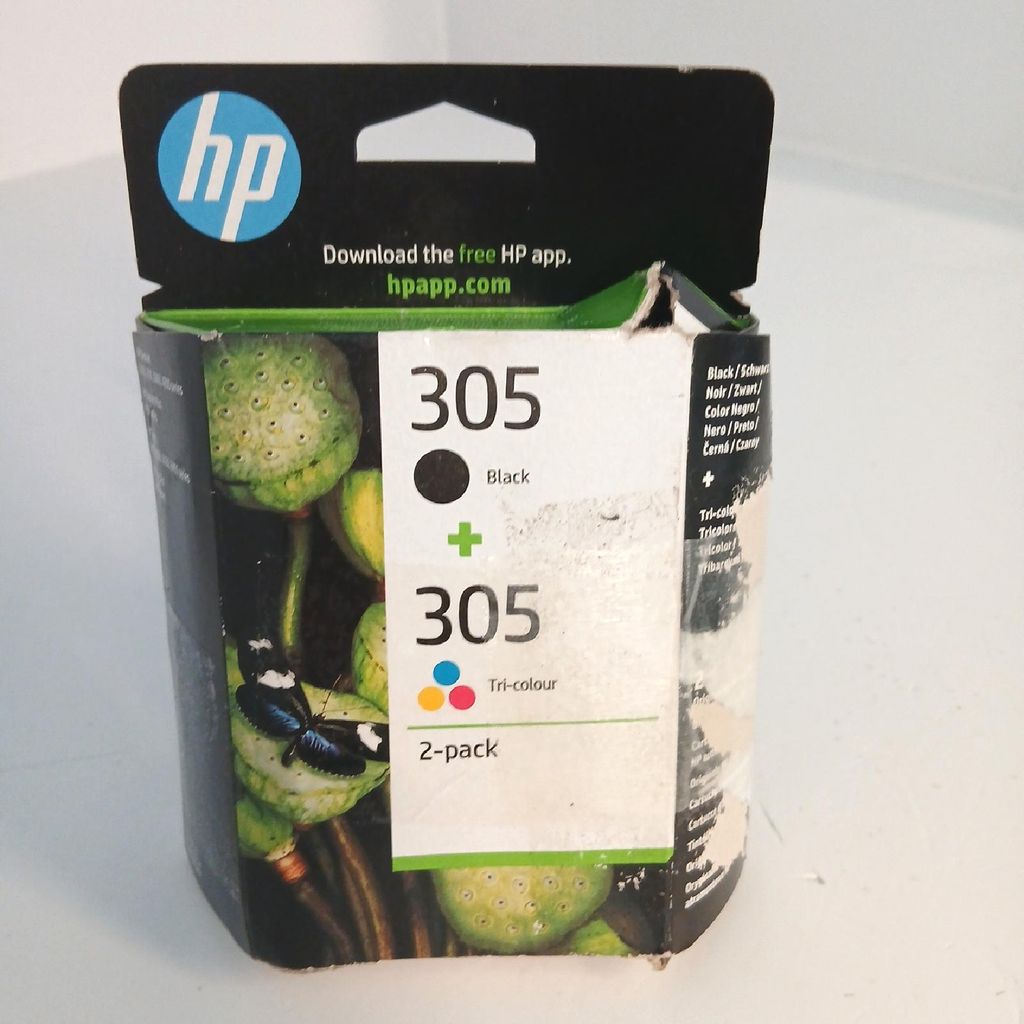 HP 305 XL Tintenpatronen Kompatibel – 2er Pack Schwarz & Farbe, Hohe Ausbeute