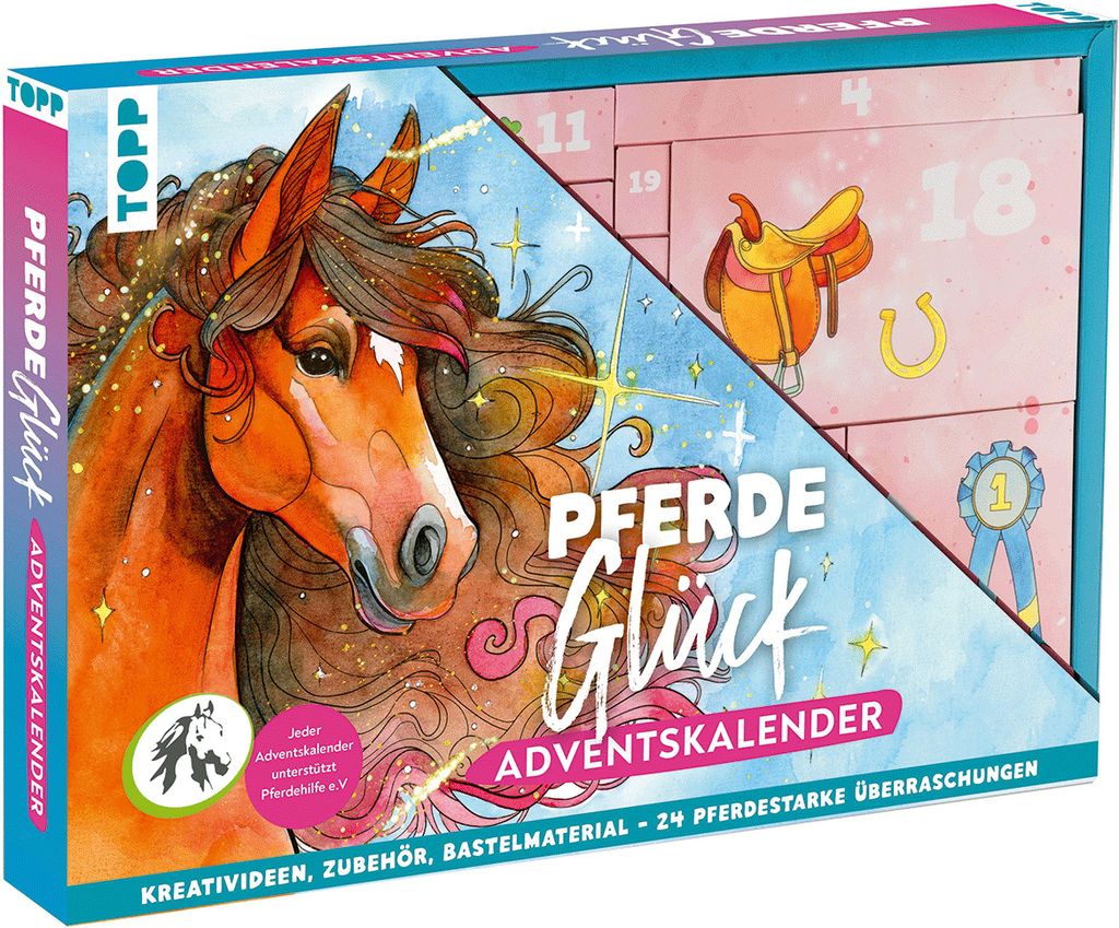 Pferdeglück - Der kreative Adventskalender. 24 Produktbild 