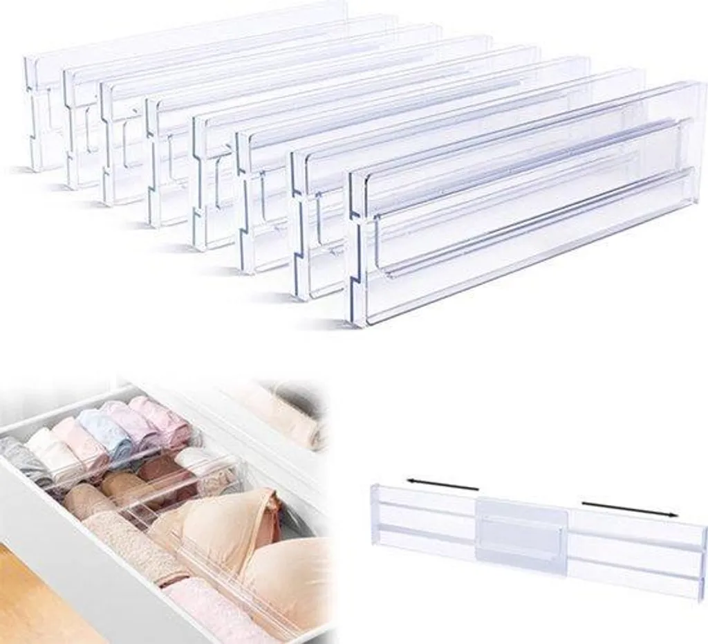 Rangement maquillage et cosmétique pour tiroir salle de bain lot de 8