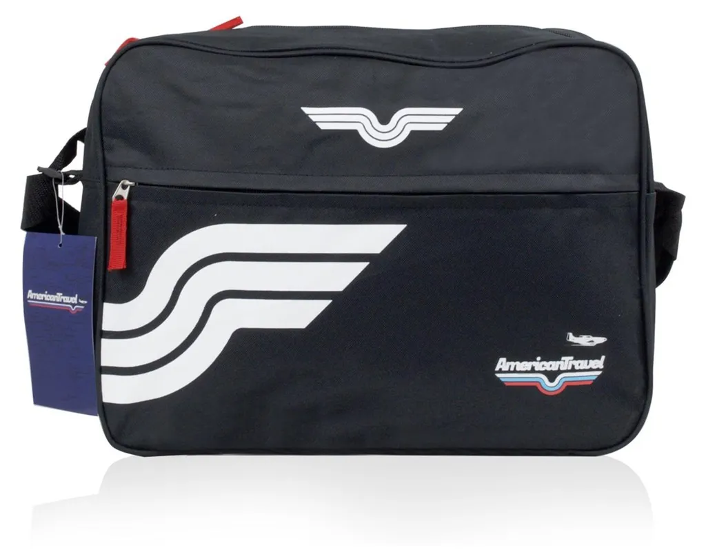 Sac de voyage AMERICAN TRAVEL Orlando 30 cm - Petit sac de bord XS noir