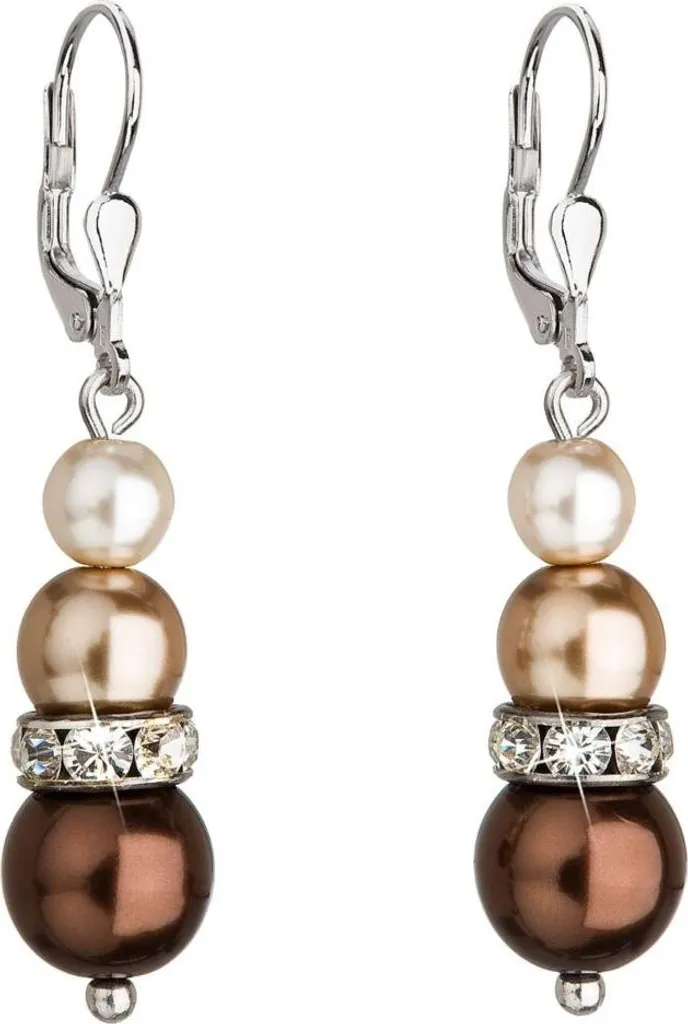 Orecchini Artigianali 31150.3 Bronzo, Perle e Cristalli | Guida allo Stile