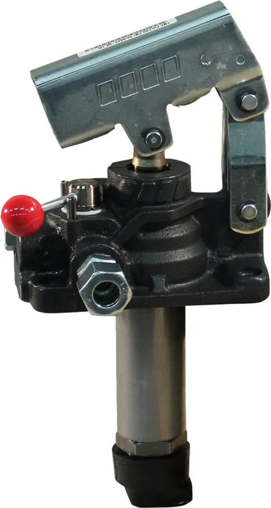 Pompe double effet OMFB PMI25 25 cm³ en fonte avec levier de commande