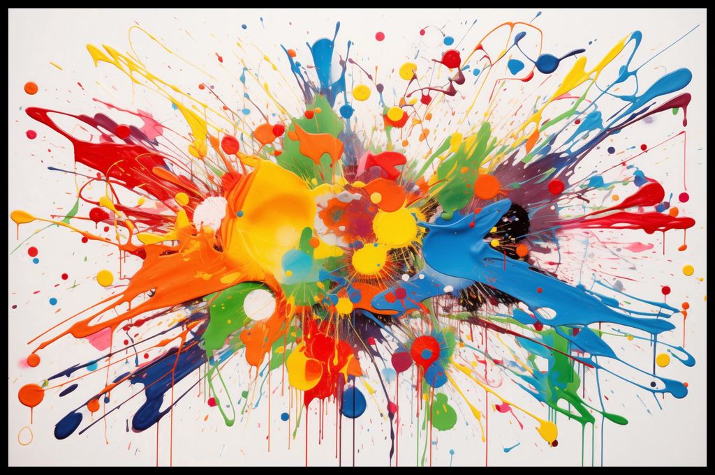 Plakat 86,4x56,8cm Kreativitätsexplosion