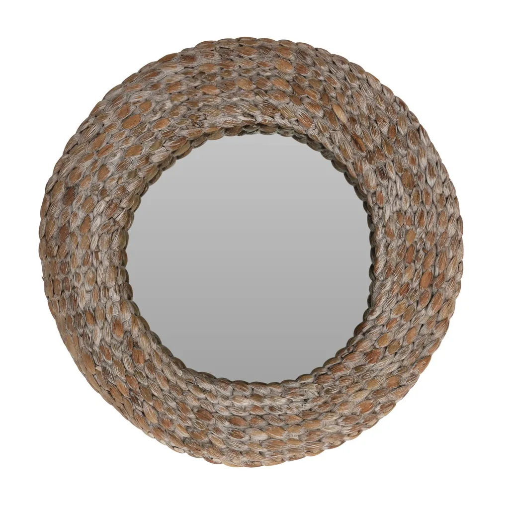 Specchio Rustico Beige in Giacinto d'Acqua | Arredo Parete Campagna