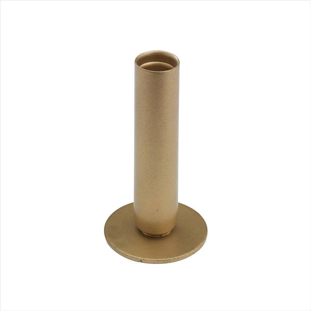 2x Kerzenhalter Kerzenständer Gold Tafelkerzen Stabkerzen Hochzeit Deko 2863