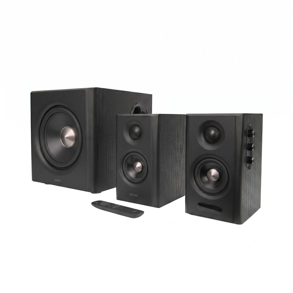 Edifier S355DB 2.1 Lautsprechersystem 150W kabelloser Subwoofer (Schwarz)