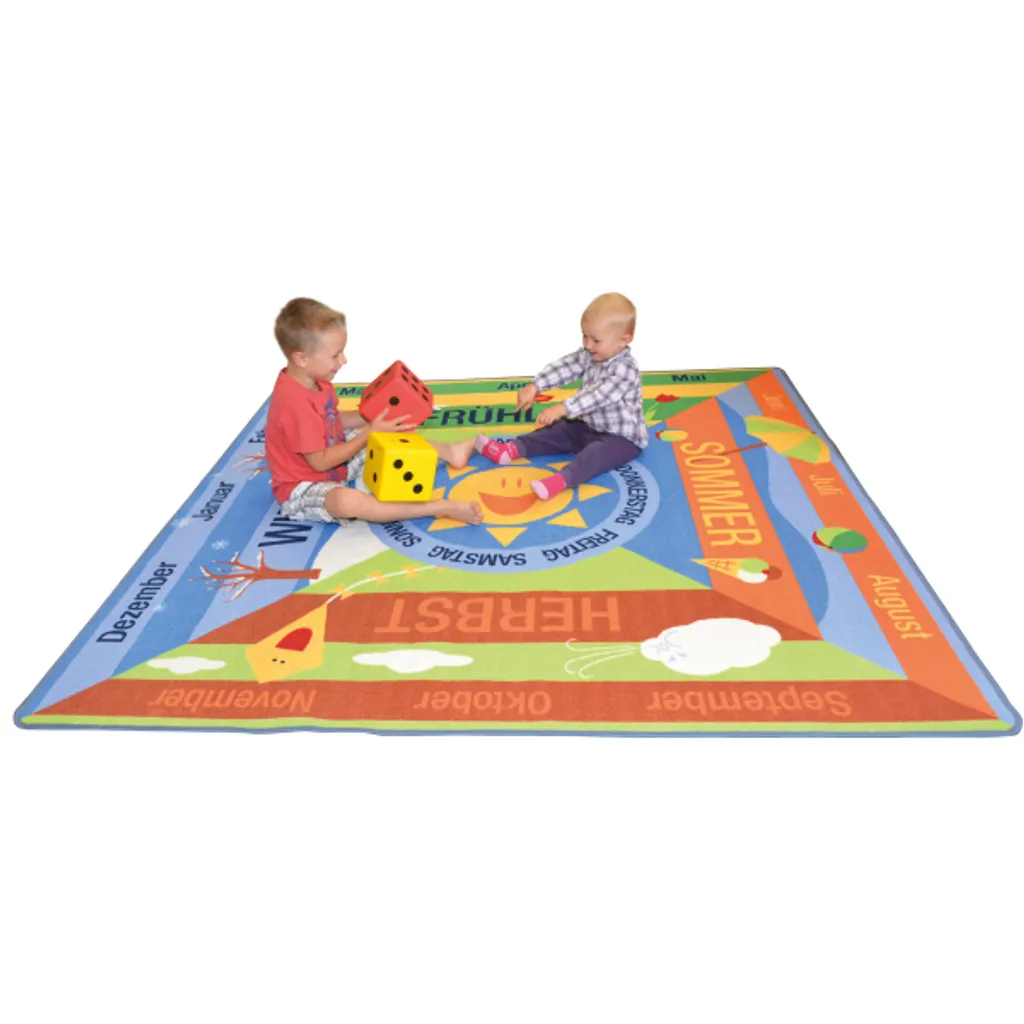 Tapis de chambre enfant thématique et éducatif pour l'éveil