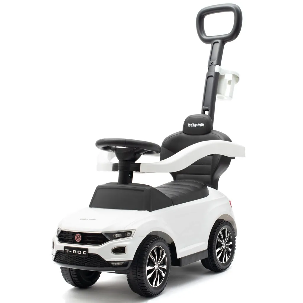 Jouet d'éveil Volkswagen T-Roc blanc Baby Mix pour marcher et jouer