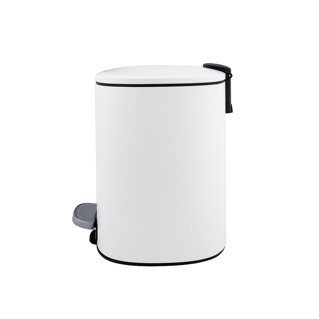 Nimco Mistkübel - Abfalleimer, 5 l , Weiß matt KOS 9005-05