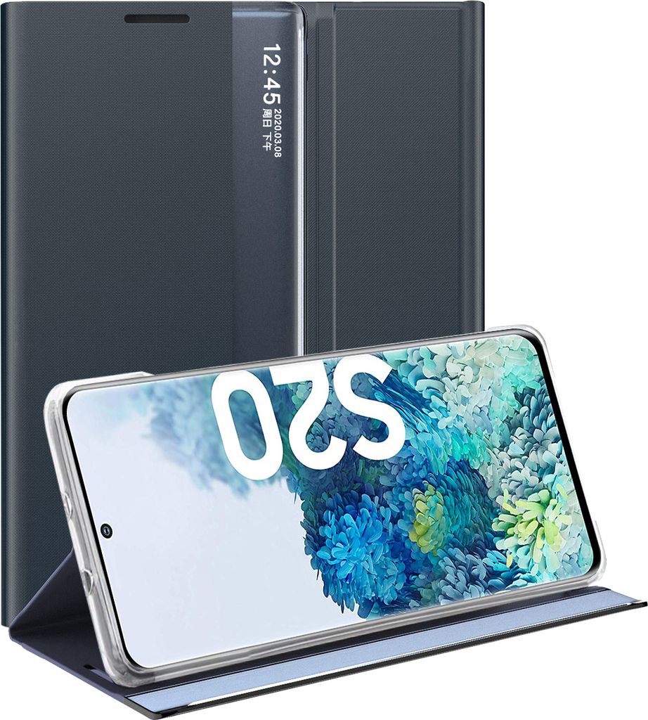 Galaxy S20 Case, Slim Flip Leather Case with Window and Image du produit 