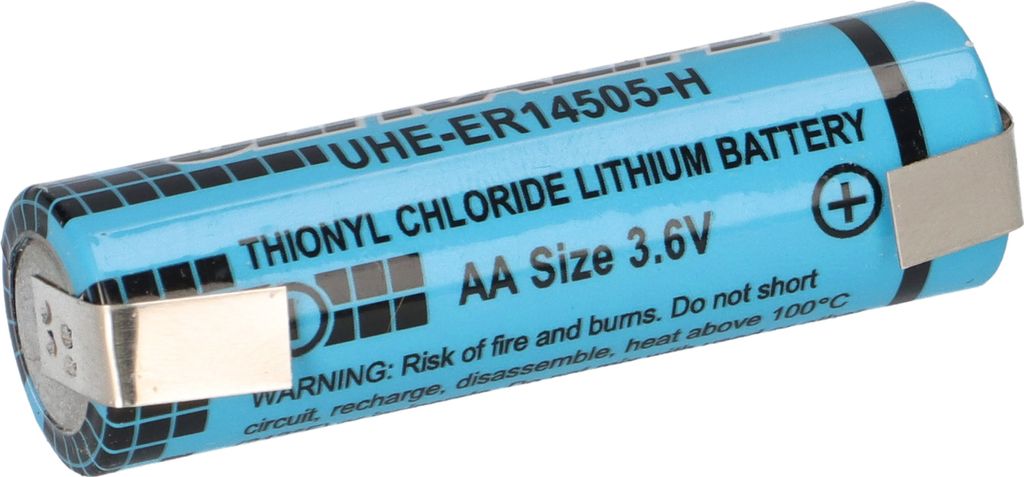 Ultralife Lithium 3,6V Batterie LS 14500 AA UHE-ER14505 U Lötfahne