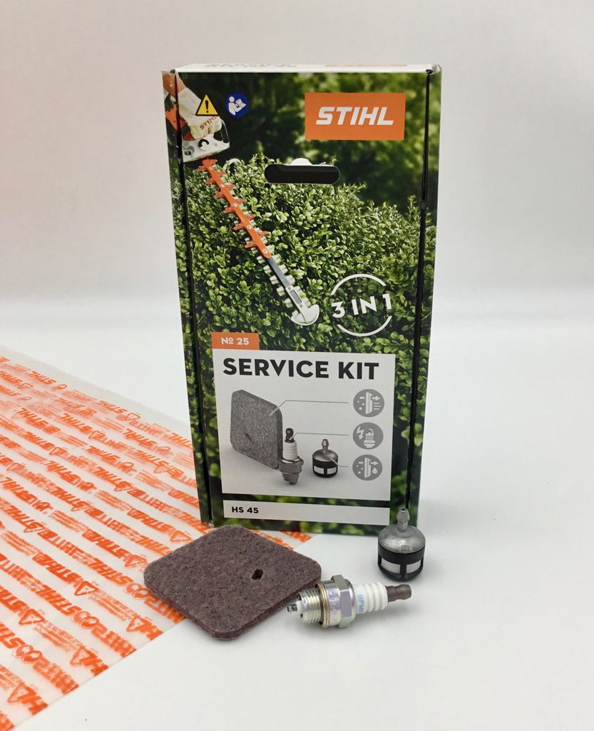 STIHL Service Kit 25 HS 45 (nicht 2-Mix) 41400074101 Filter, Zündkerze