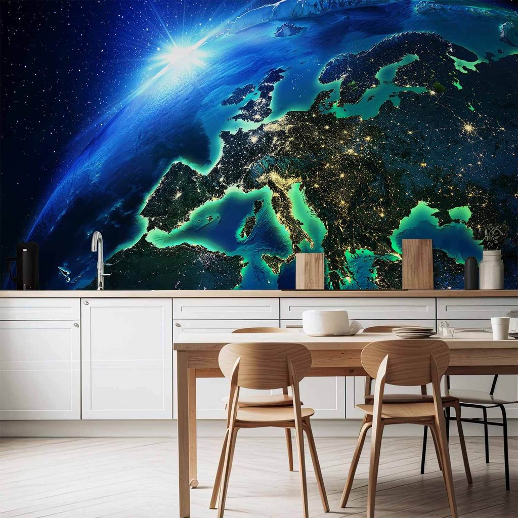 Vlies Fototapete - The Blue Planet 200x140 cm Landschaften c-B-0070-a-a