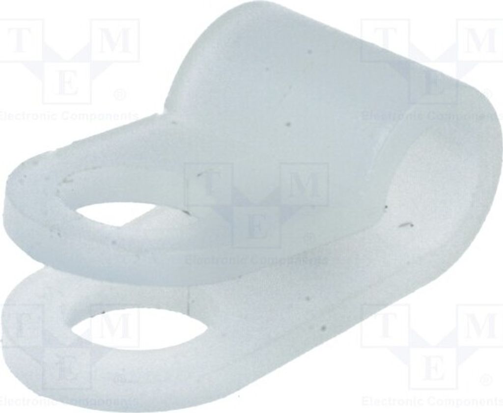 50x Schelle zum Befestigen von Leitungen Schlauchschellen und Binder ØBündel: 3mm