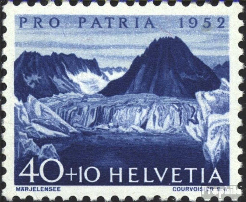 Briefmarken Schweiz 1952 Mi 574 postfrisch Pro Patria