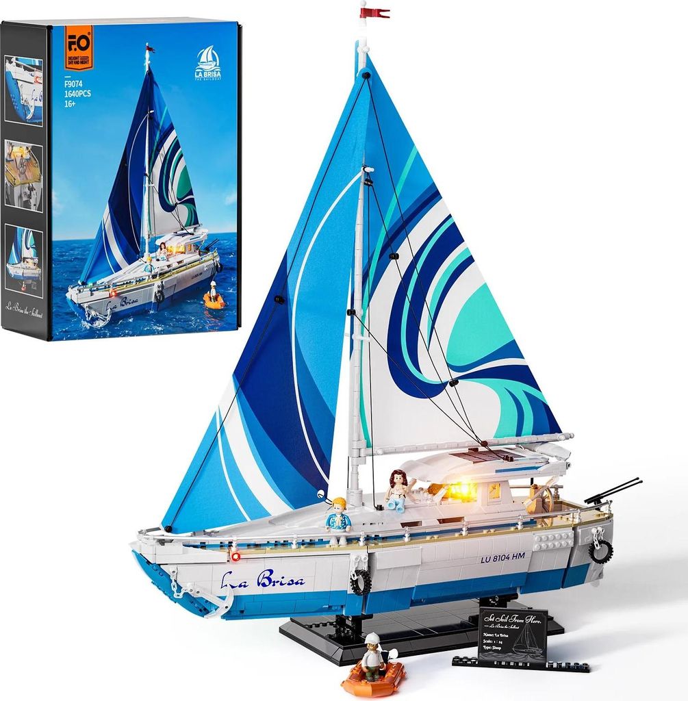 Lumibricks Le voilier La Brise Image du produit 