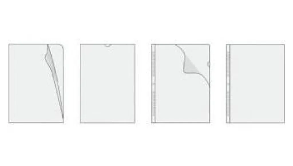 Esselte Prospekthlle Premium, A4, PP, glasklar, 0,10 mm - 3