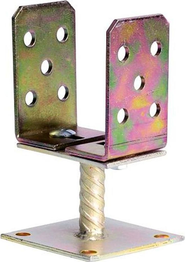 Träger für Kanthölzer ASU1, 0-160 mm, Zn, Fuß verstellbar, Obrázek produktu 