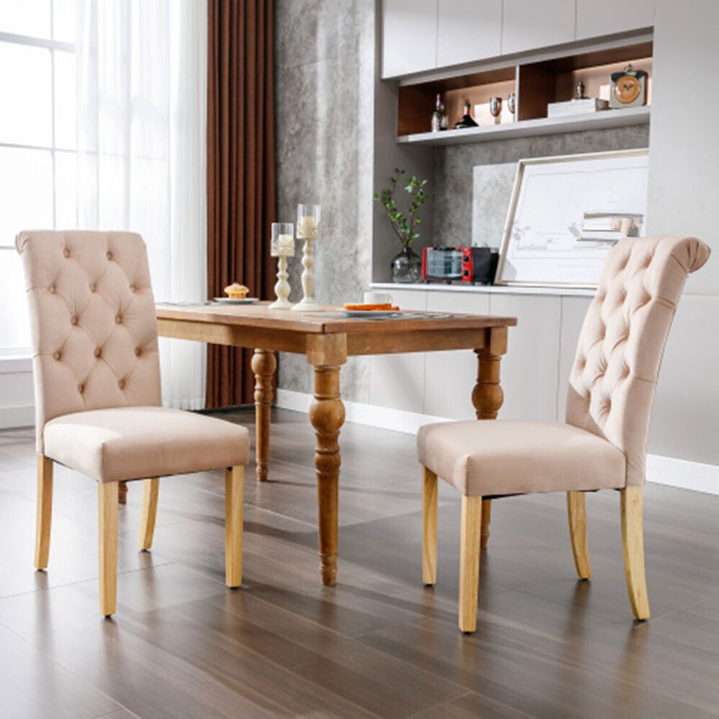 2er Set Esszimmerstühle,Schlafzimmerstuhl Küchenstuhl Wohnzimmer Lounge Freizeitstuhl
