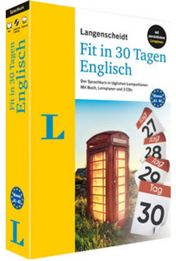 Langenscheidt Fit in 30 Tagen Englisch - Cours de Langue Méthode Rapide