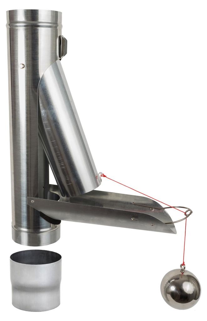 Regenwasserklappe Zink automatisch mit Schwimmer DN 100 Produktbild 