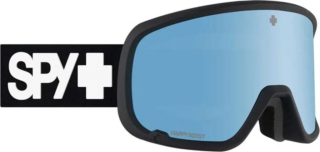 Masque Spy Marshall 2.0 Happy Boost Ice Blue Mirror Haute Définition Noir