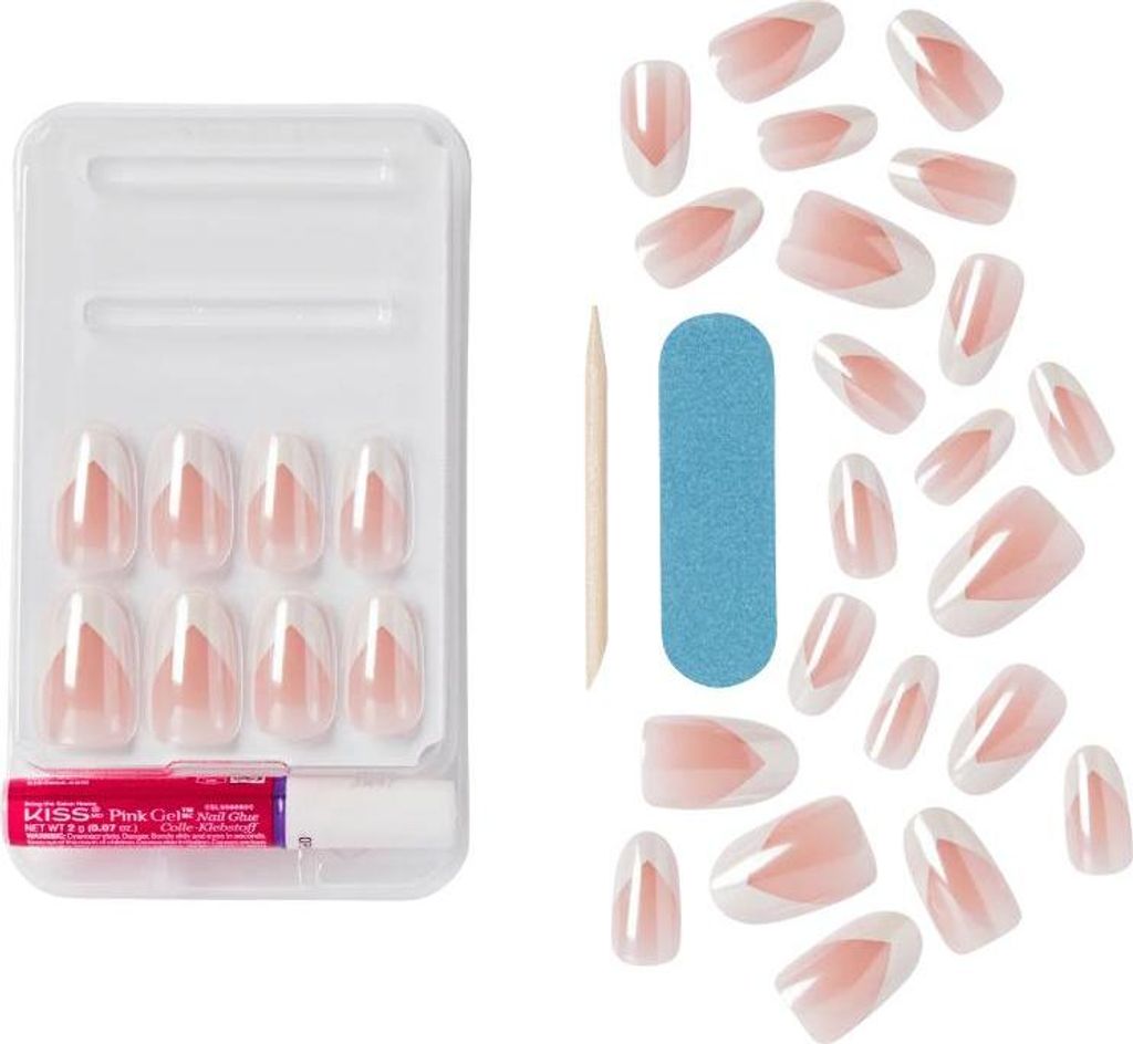 Kiss | Knstliche Ngel - Wicked Edition - Pink - 28 St.