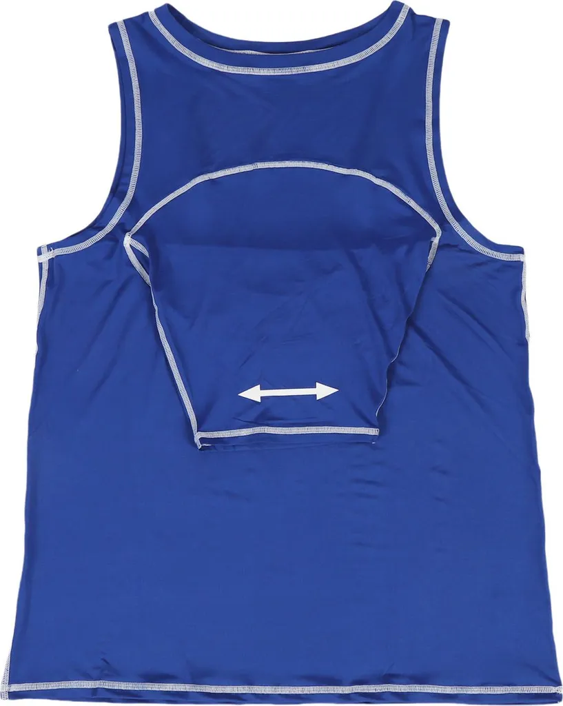 Gilet de bras Club Swing Training pour alignement postural golf bleu M