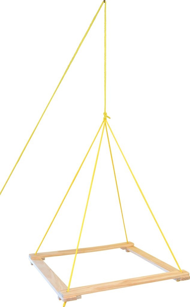 EDUPLAY 110354 Hängezeltrahmen, 100 x 100 cm, Seil: 5 m, Produktbild 